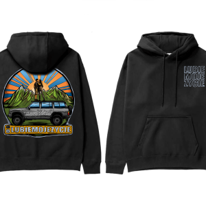 Bluza czarna kolorowe logo LUBIEMOJEZYCIE